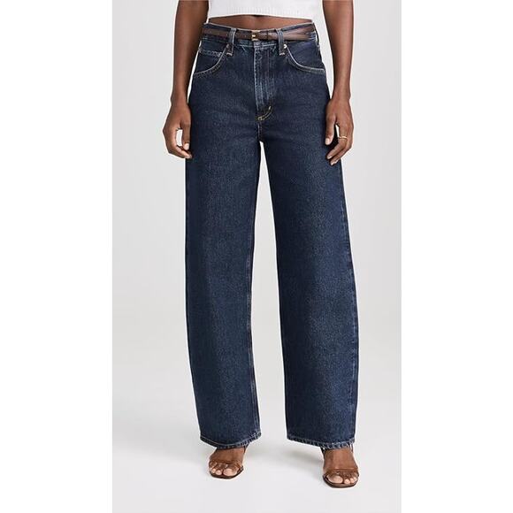 NEW! AGOLDE Women's Low Curve Jeans, Pendulum, Blue, 28 ( NO TAGS) - Picture 2 of 6